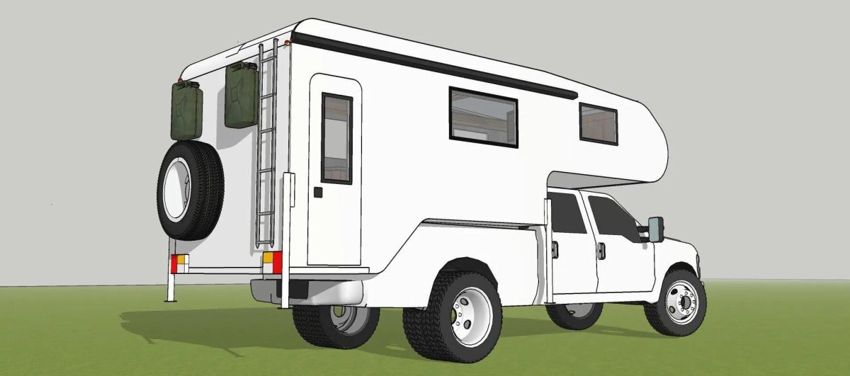Чертеж кемпера Пилигрим