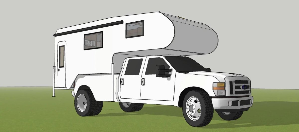 Чертеж кемпера Пилигрим