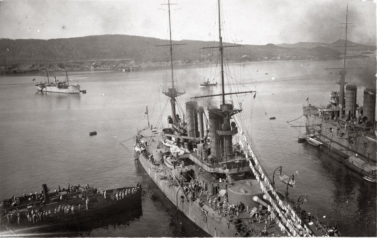 Броненосец Севастополь 1904