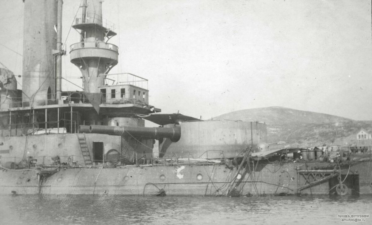 Броненосец Полтава 1904