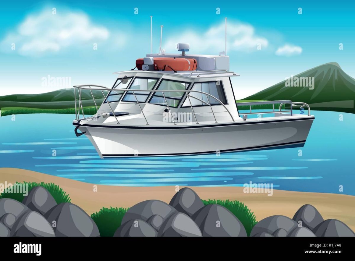 Катер для детей