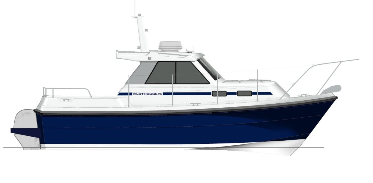 Лодка сбоку вектор