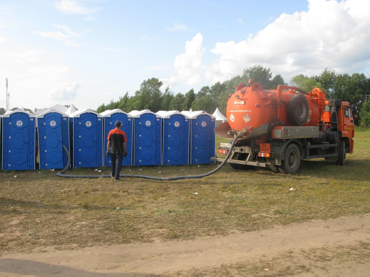 Откачка биотуалетов