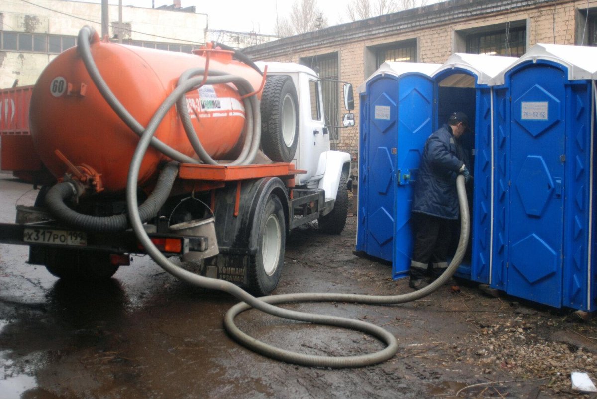 Выкачка туалетов выгребных ям 4м3