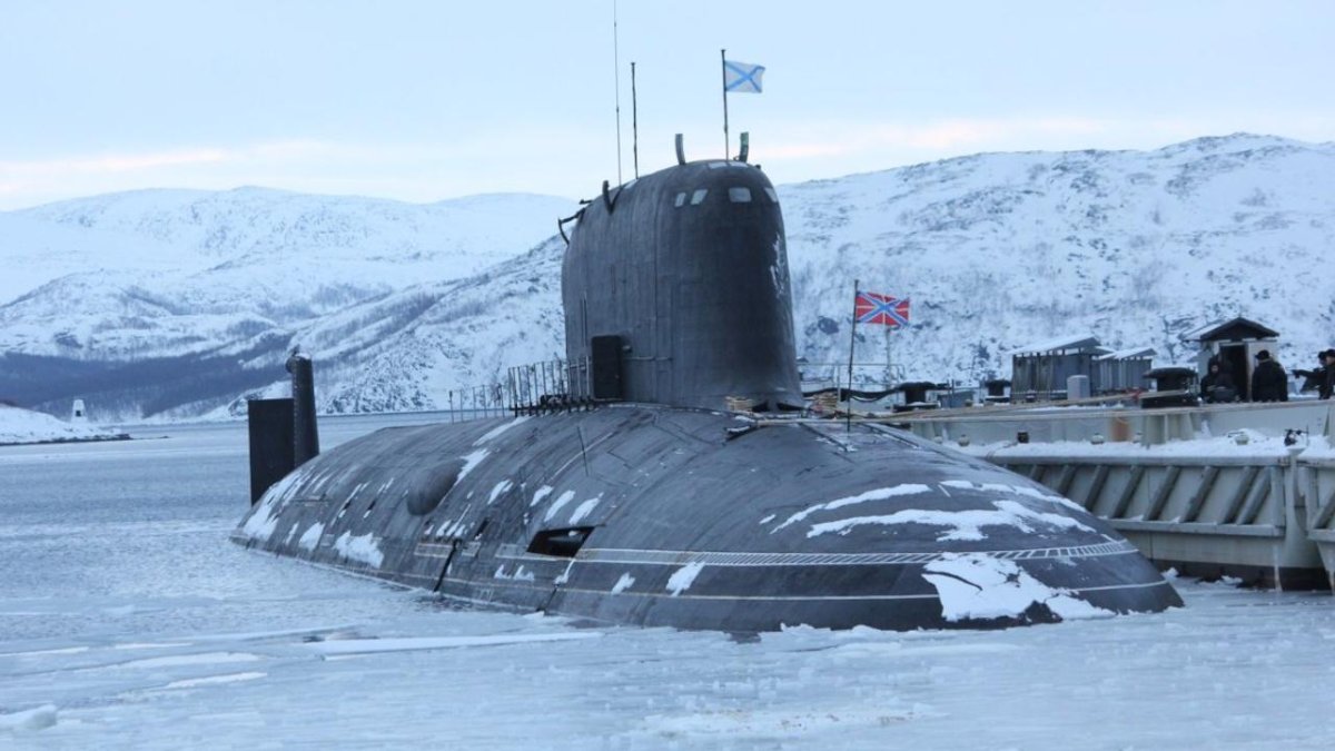 Подводная лодка к 560 Северодвинск