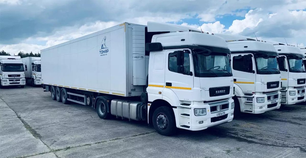 КАМАЗ 5490 Нео с полуприцепом