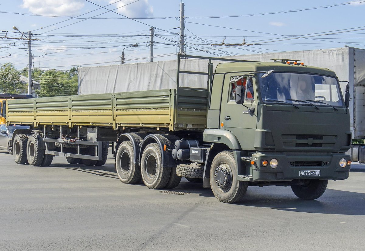 КАМАЗ 65116 военный