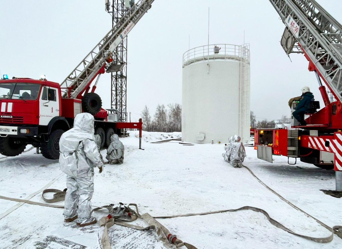 Аэропорт Диксон сгорел