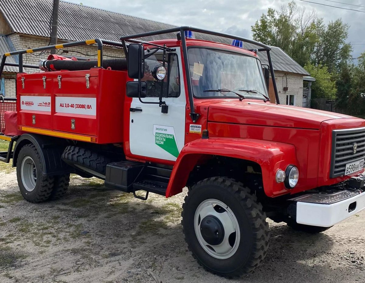 Новые пожарные машины