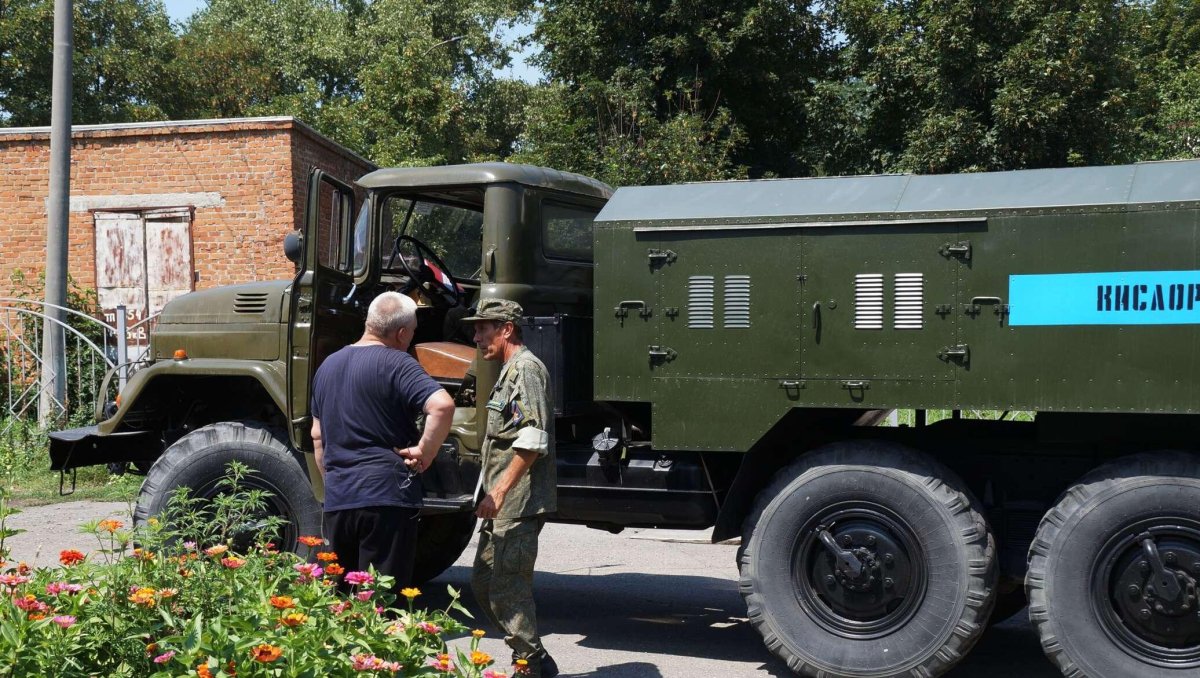 Автомобильная кислородно-зарядная станция АКЗС-75м