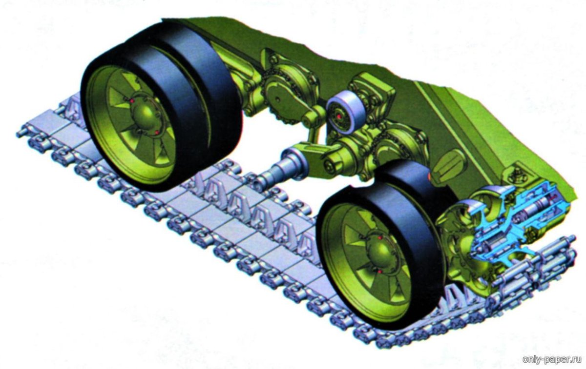 Торсионная подвеска танка т80