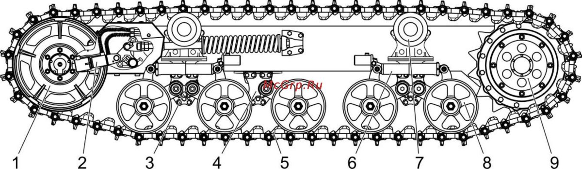 Трактор Беларус 2103 схема