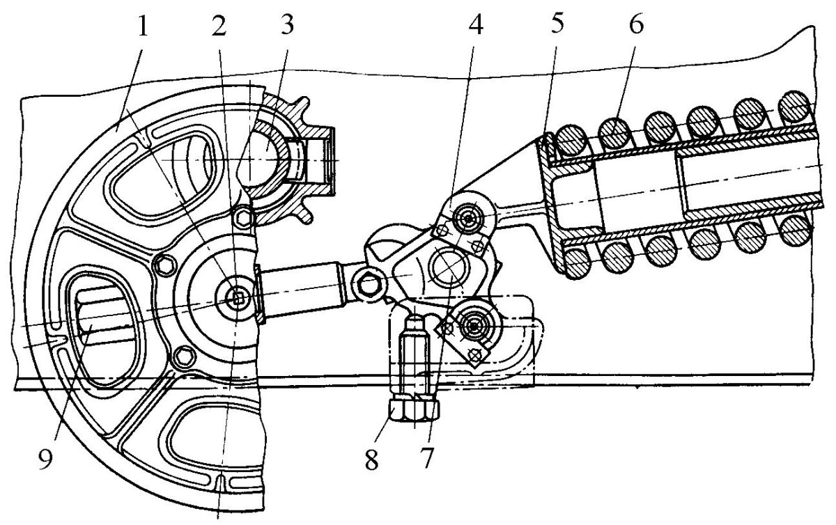 Ходовая трактора ДТ 75 чертеж