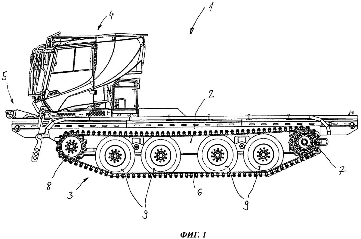 Гусеничный движитель трактора схема