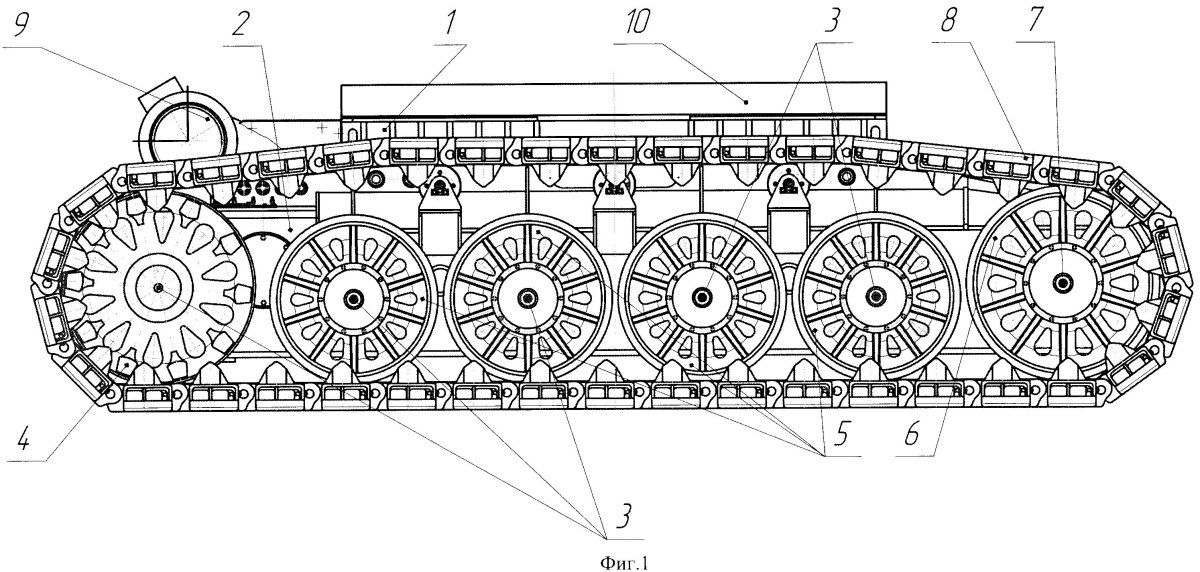 Ходовая тележка ЭКГ 5а
