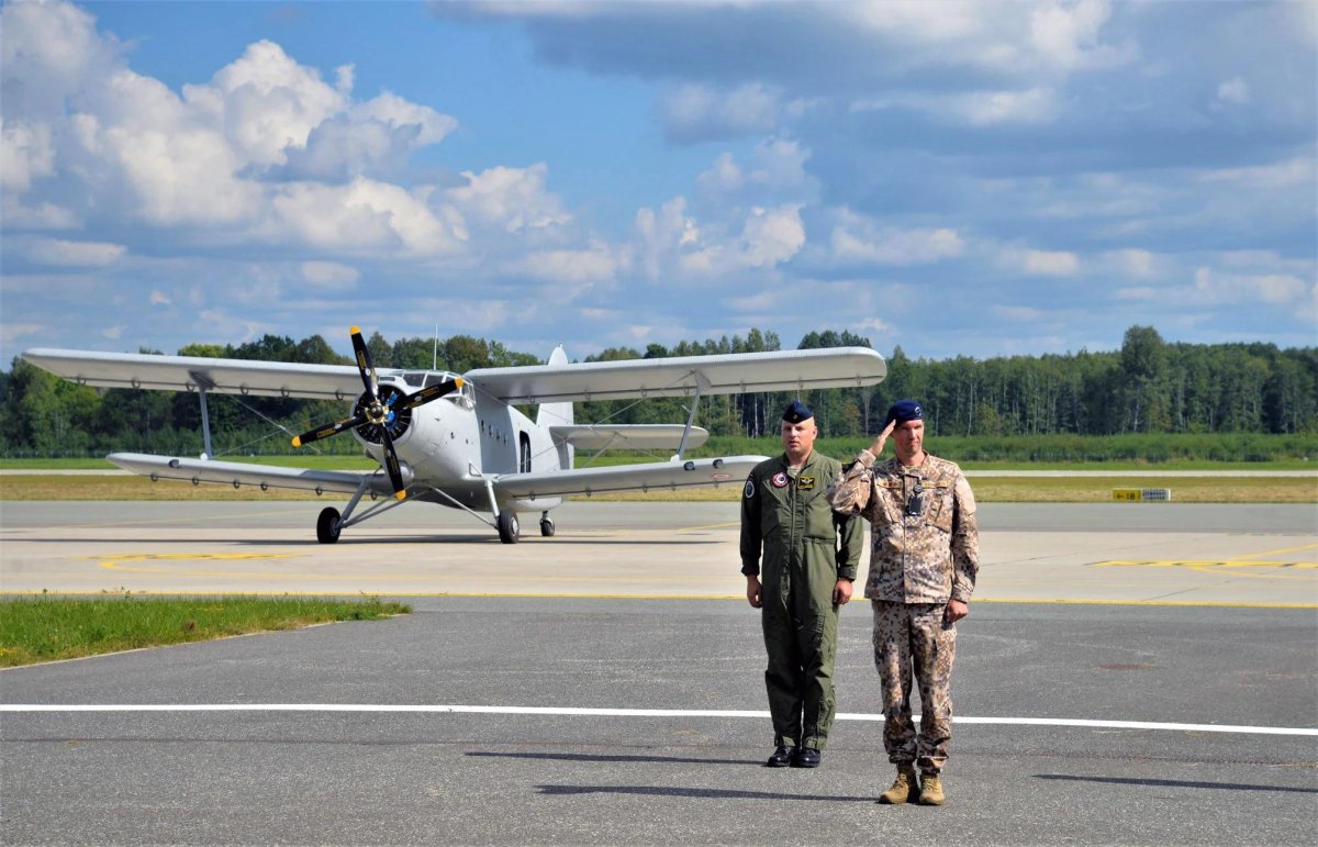 АН-2 ВВС Латвии