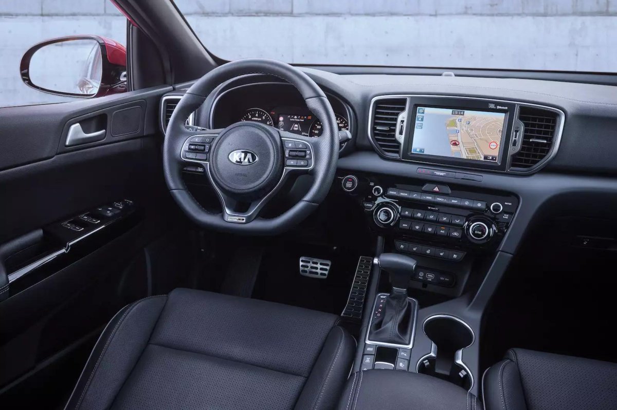 Киа Спортейдж 4 салон