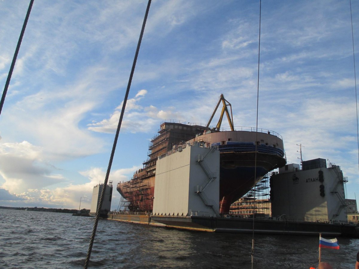 Выборгский судостроительный завод ледокол