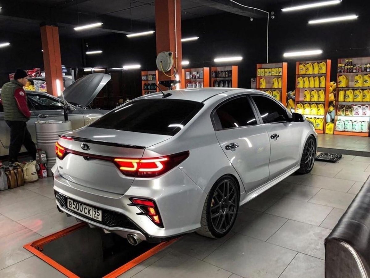 Киа Рио 4 поколения Рестайлинг