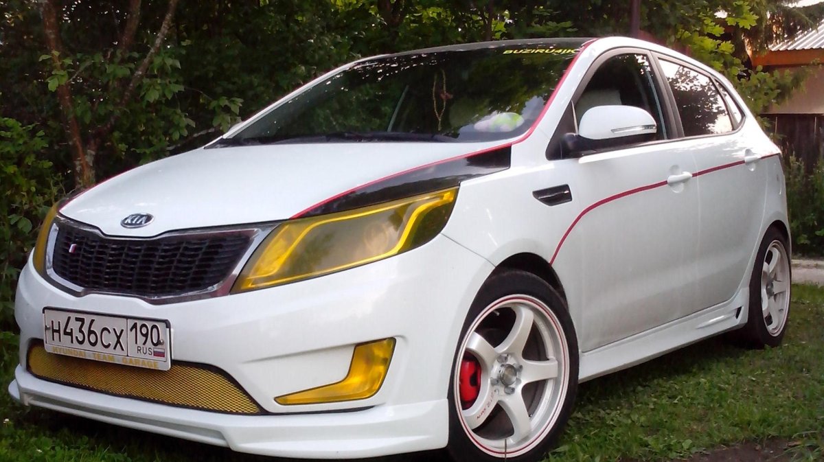 Киа Рио 3 тюнинг