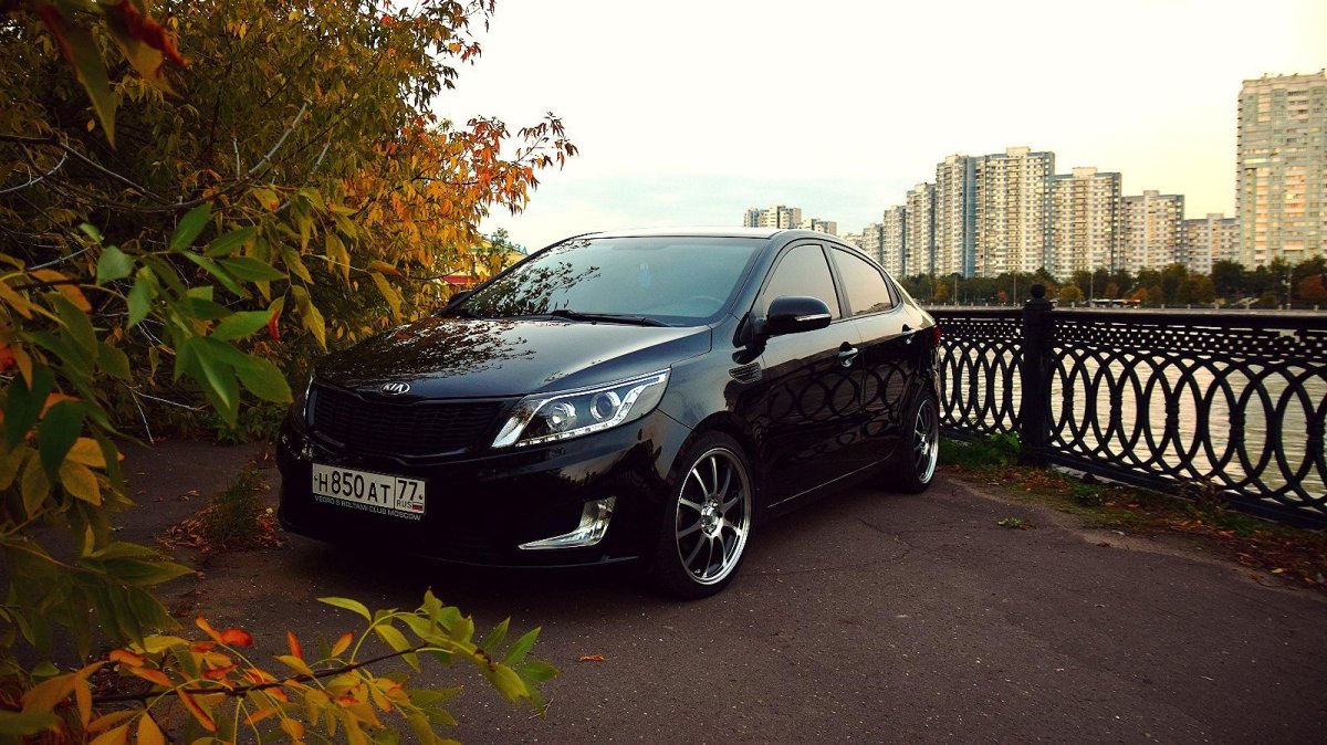 Диски Enkei sc03 на Киа Рио 3