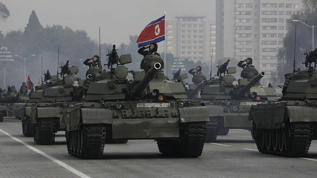 Северная Корея армия вооружение