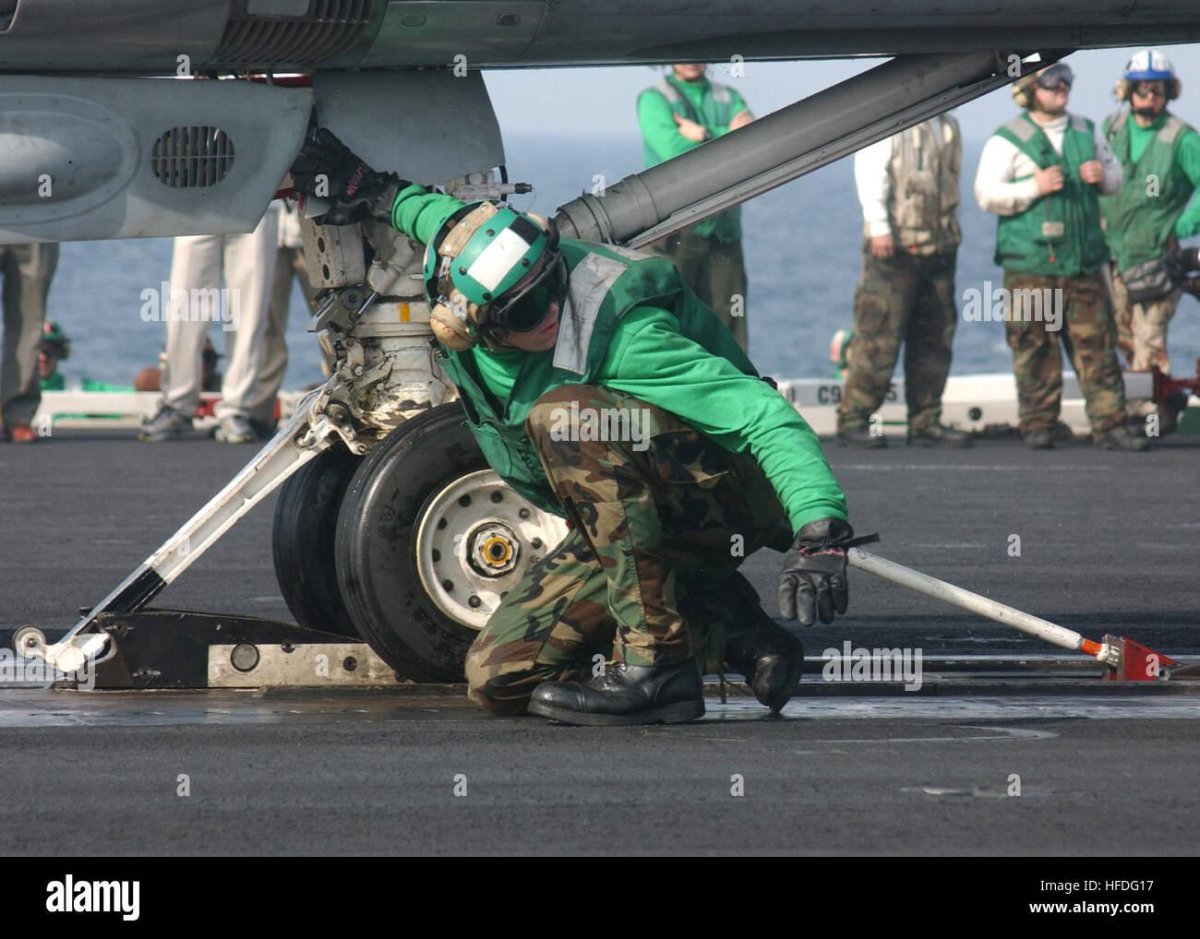 Катапультный взлет с авианосца