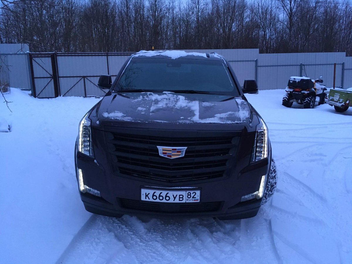 Escalade 4 антихром