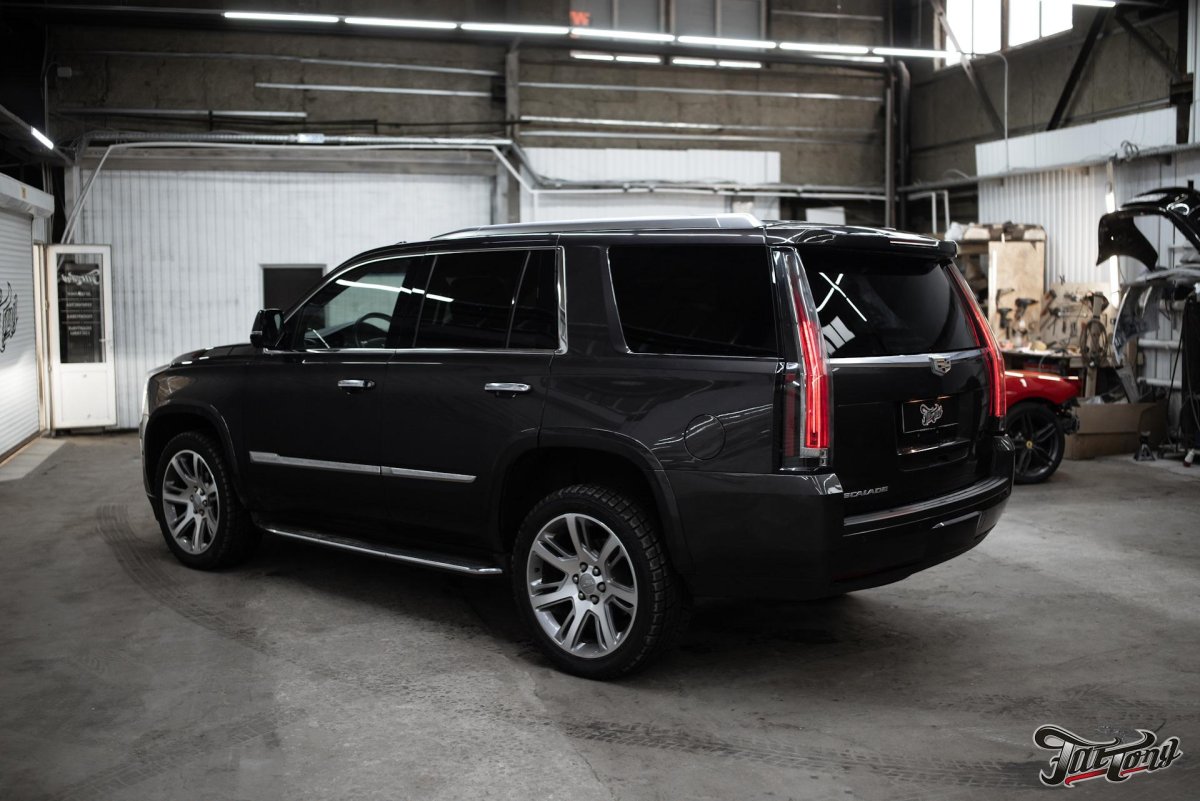 Cadillac Escalade 4 антихром