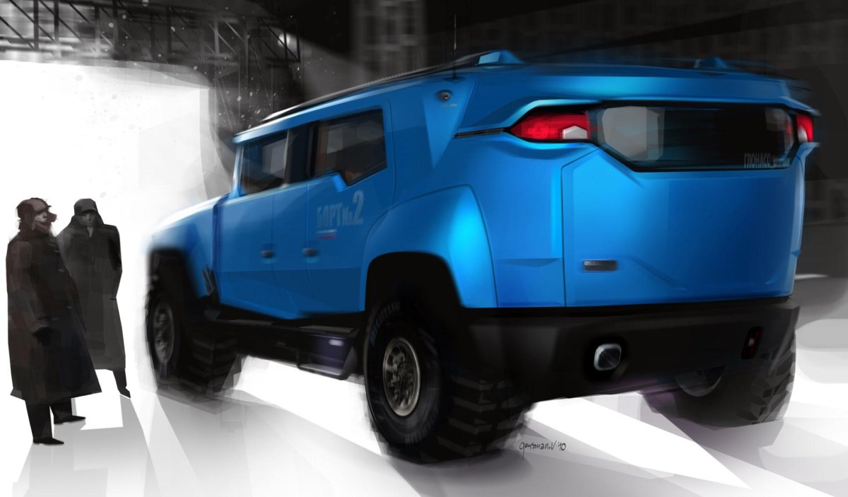 КАМАЗ джип 2021