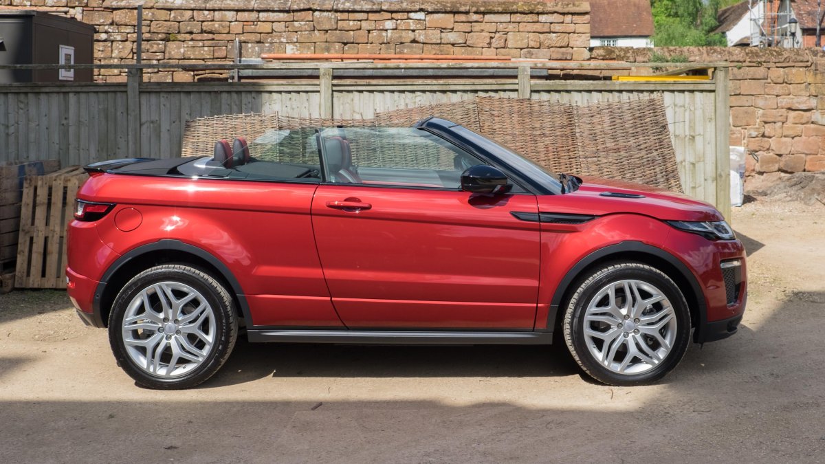 Рендж Ровер Эвок 2018 кабриолет