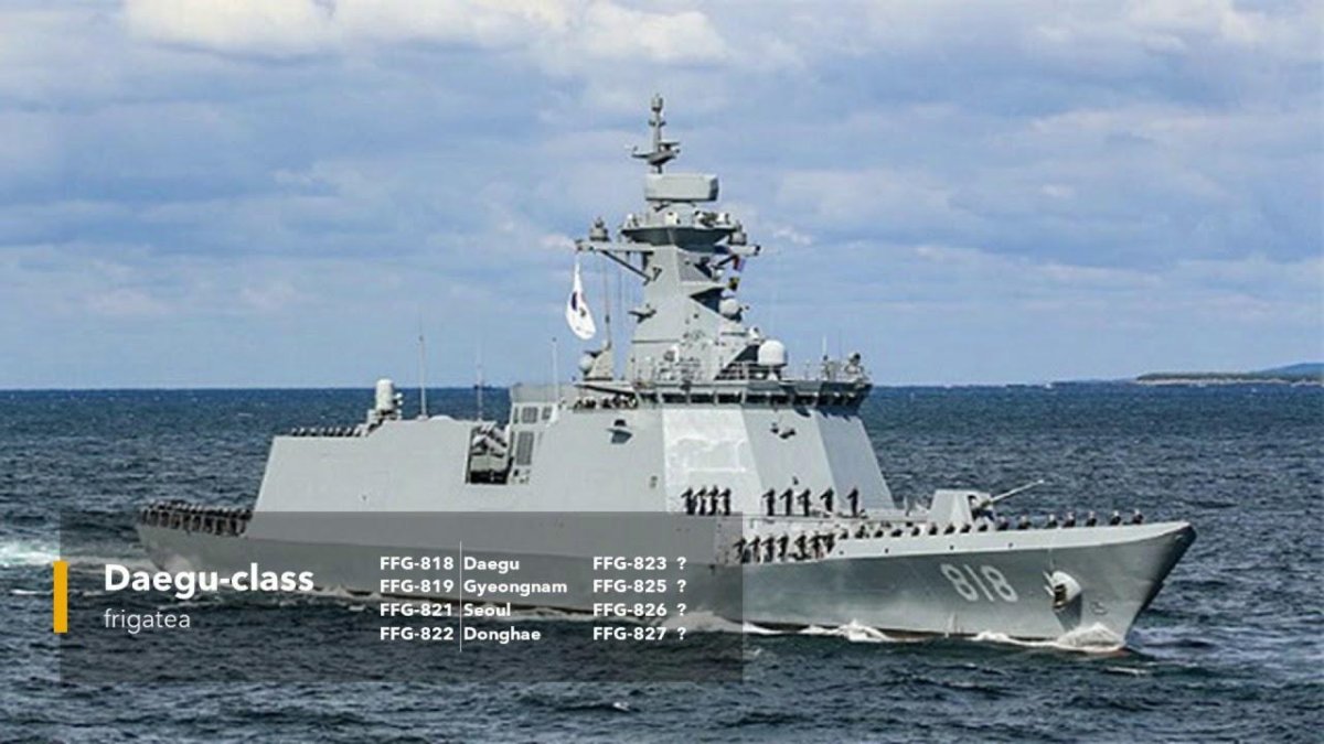 Фрегат Daegu FFG-818