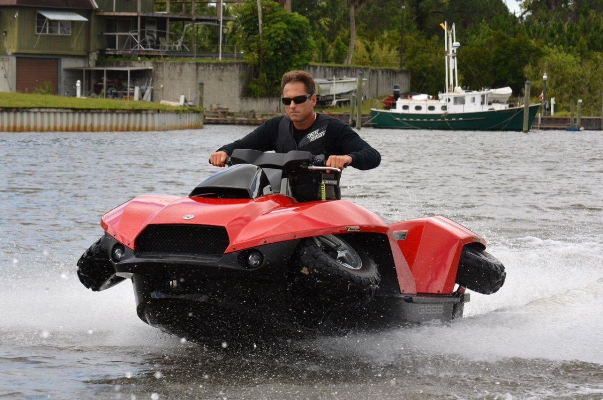 Квадроцикл-амфибия Quadski