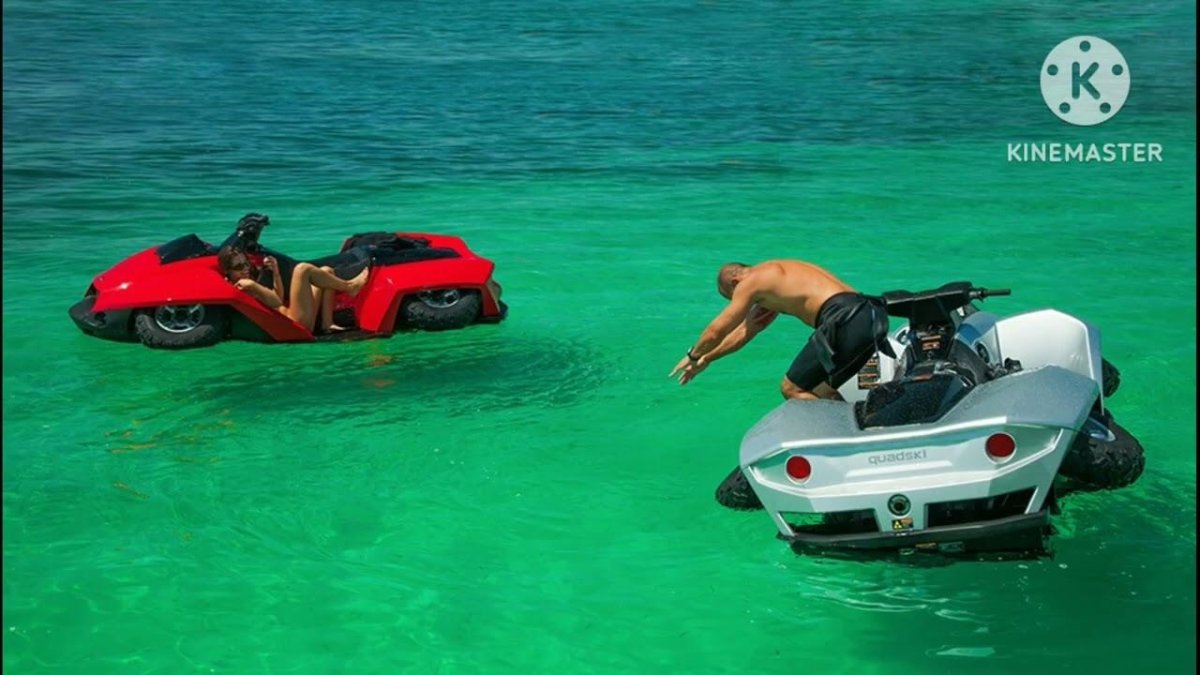 Машина амфибия Gibbs Quadski