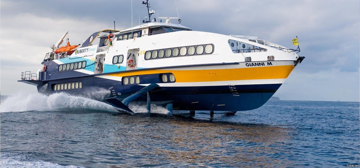 Судно циклон 250м