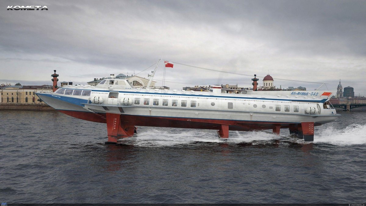 СПК Комета СССР катер