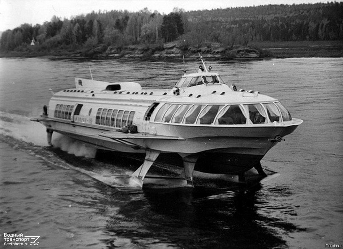 Ростислав Алексеев суда на подводных крыльях