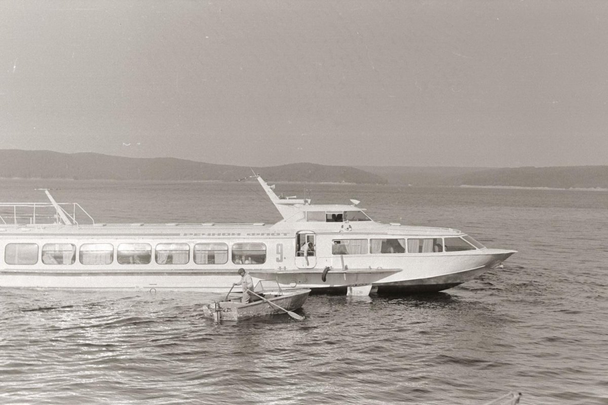 Буревестник судно на подводных крыльях