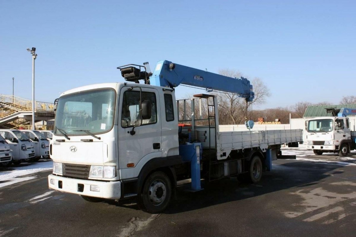 Hyundai 120 манипулятор