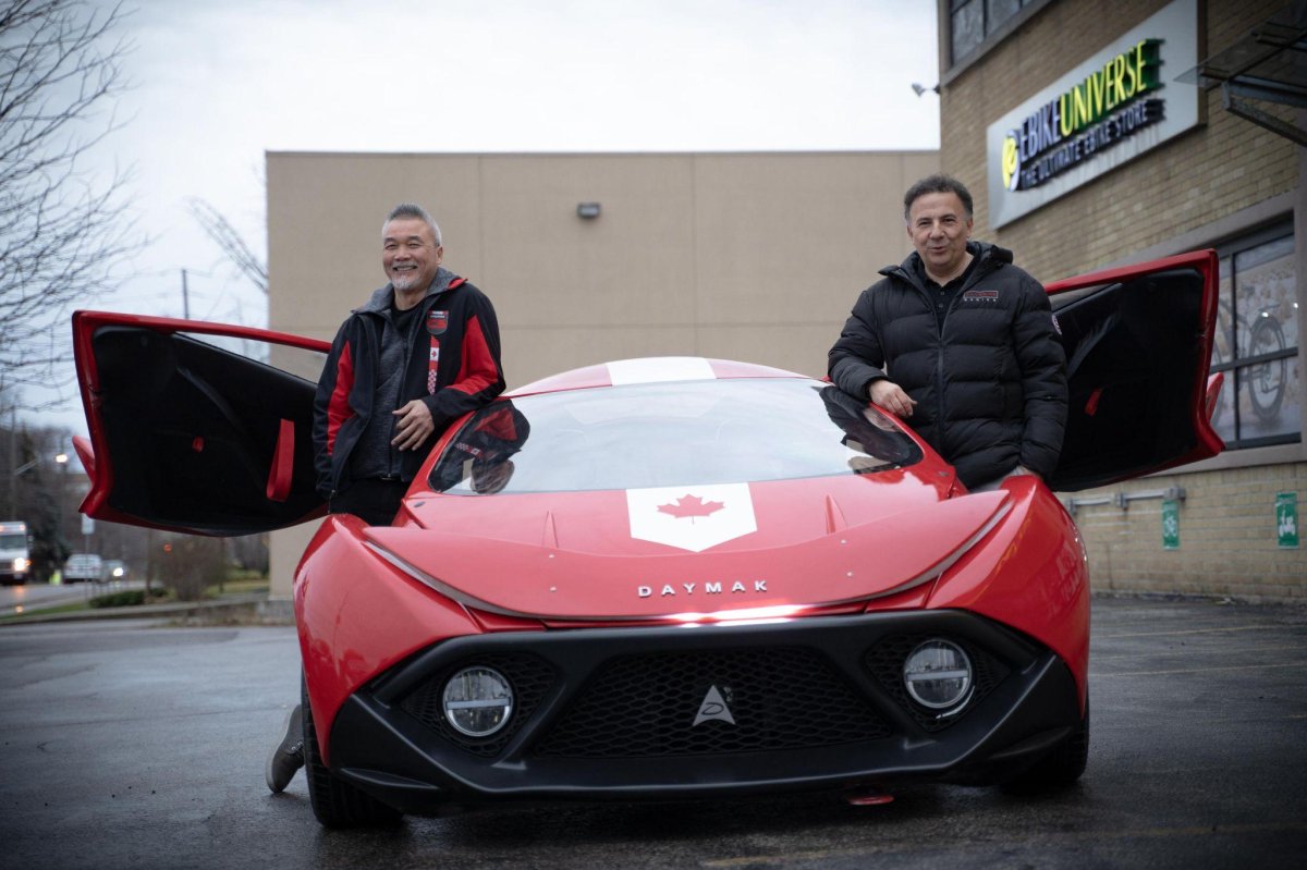 Канадский электромобиль