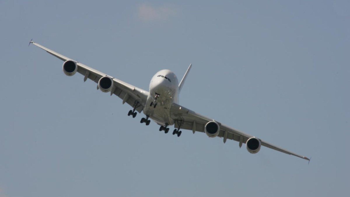 Крен самолета