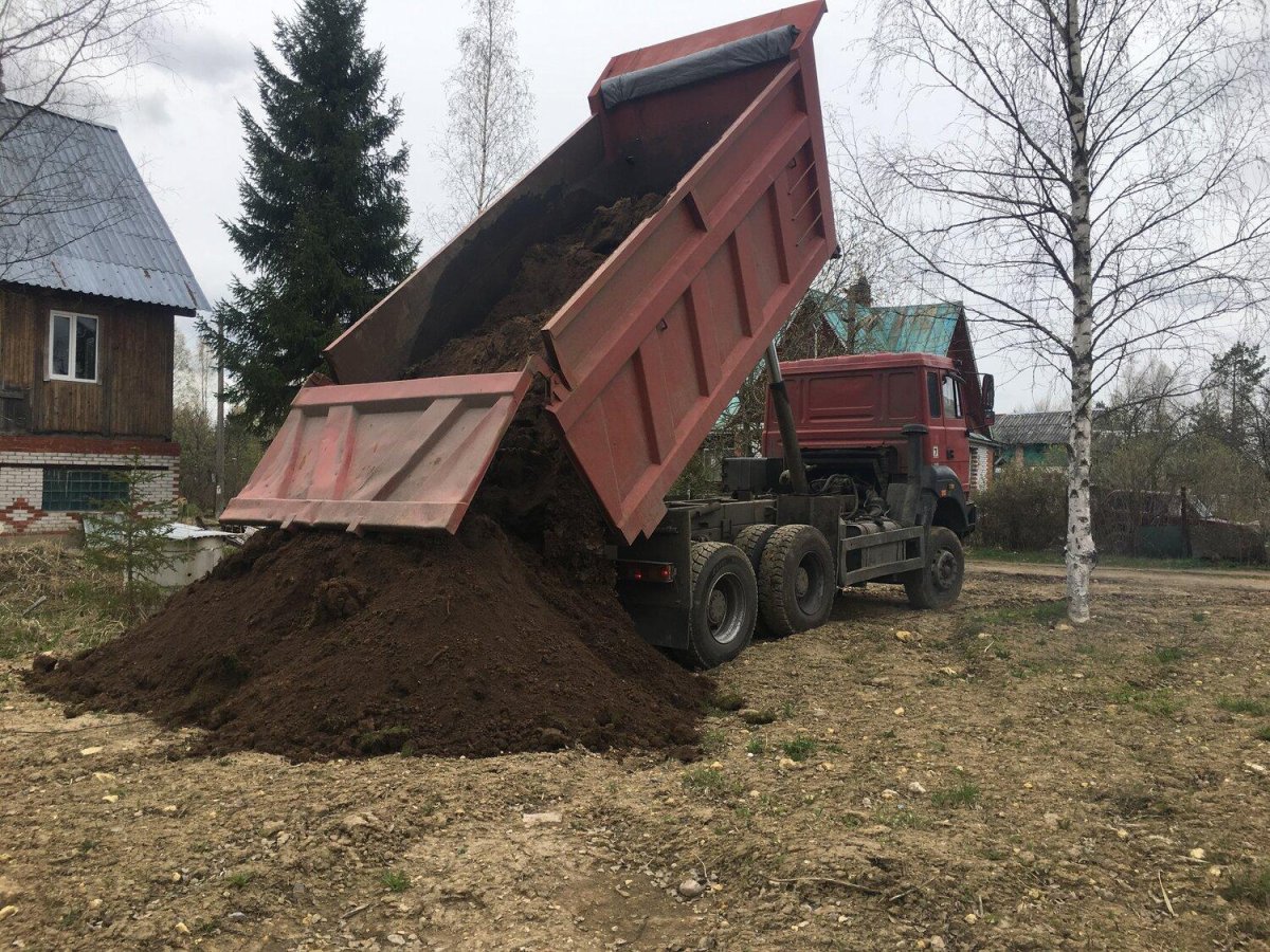 КАМАЗ 20 кубов грунта