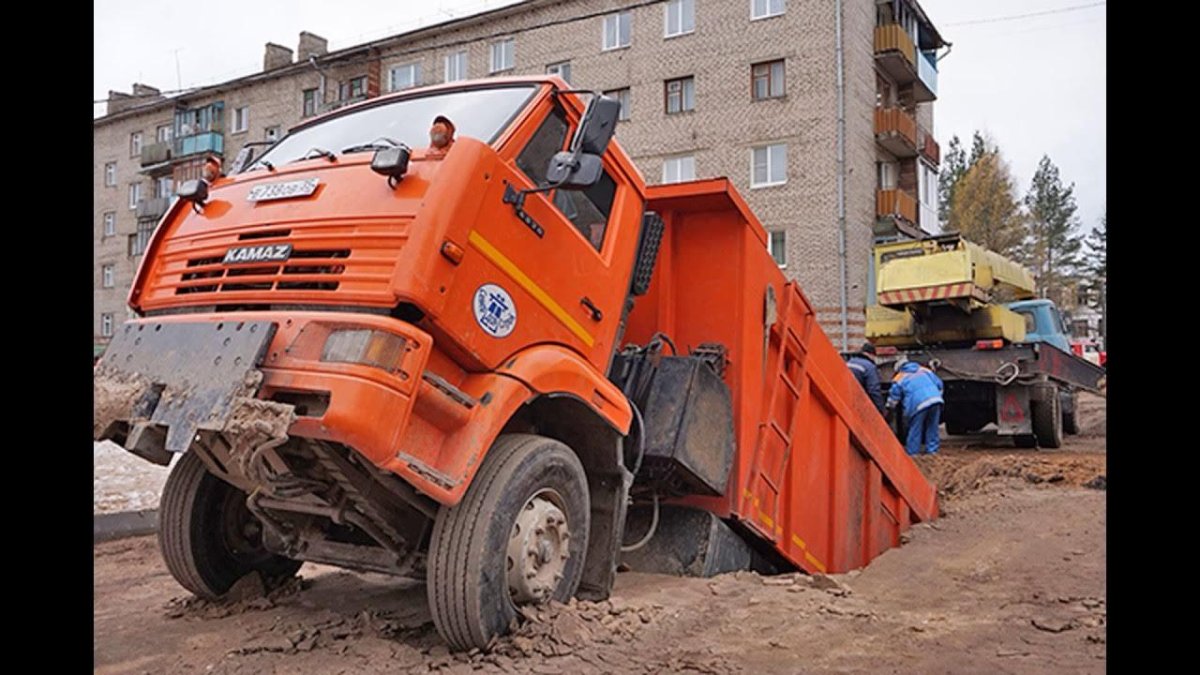 КАМАЗ 6520 С асфальтом