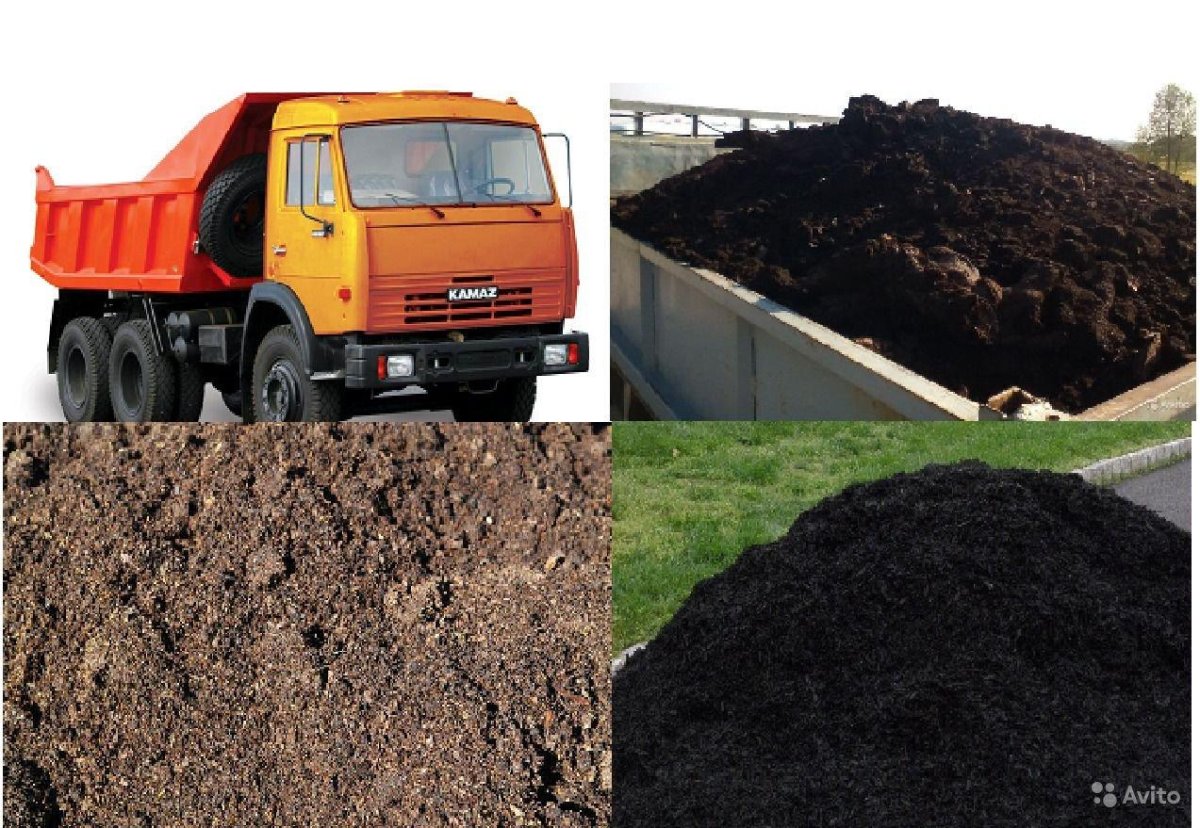 КАМАЗ 65115 С черноземом