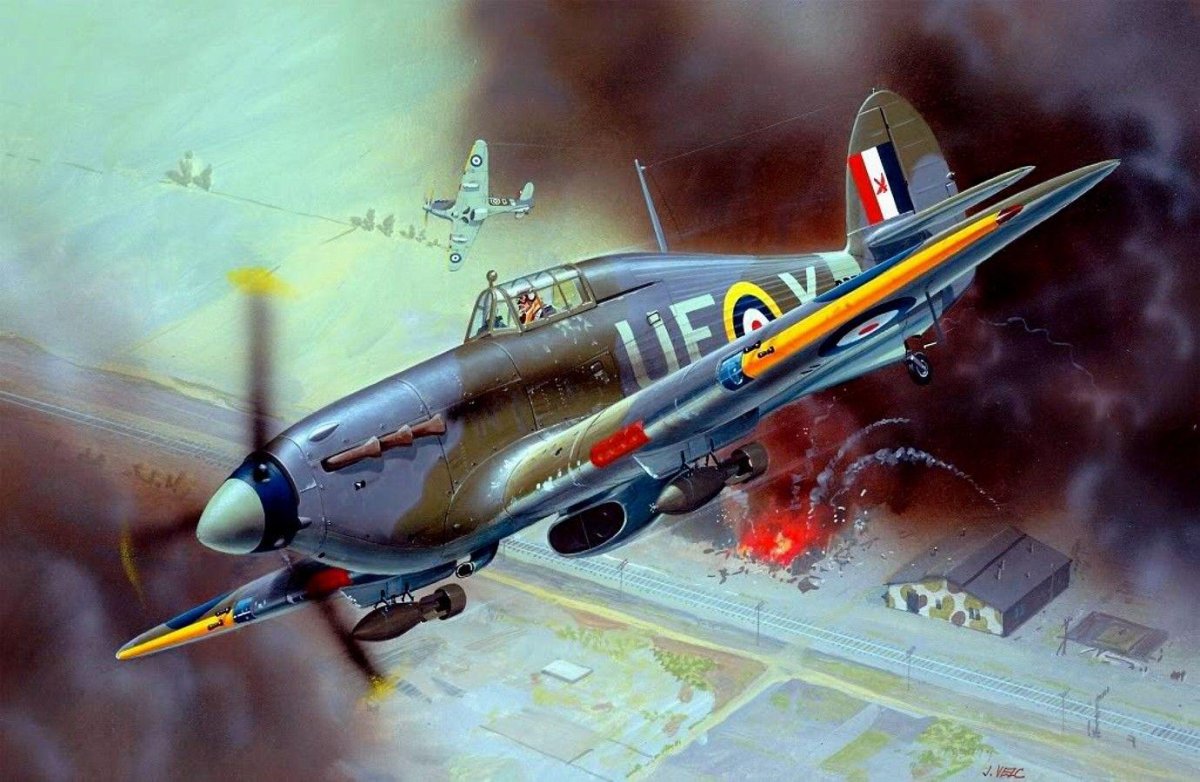 Самолет Hawker Hurricane