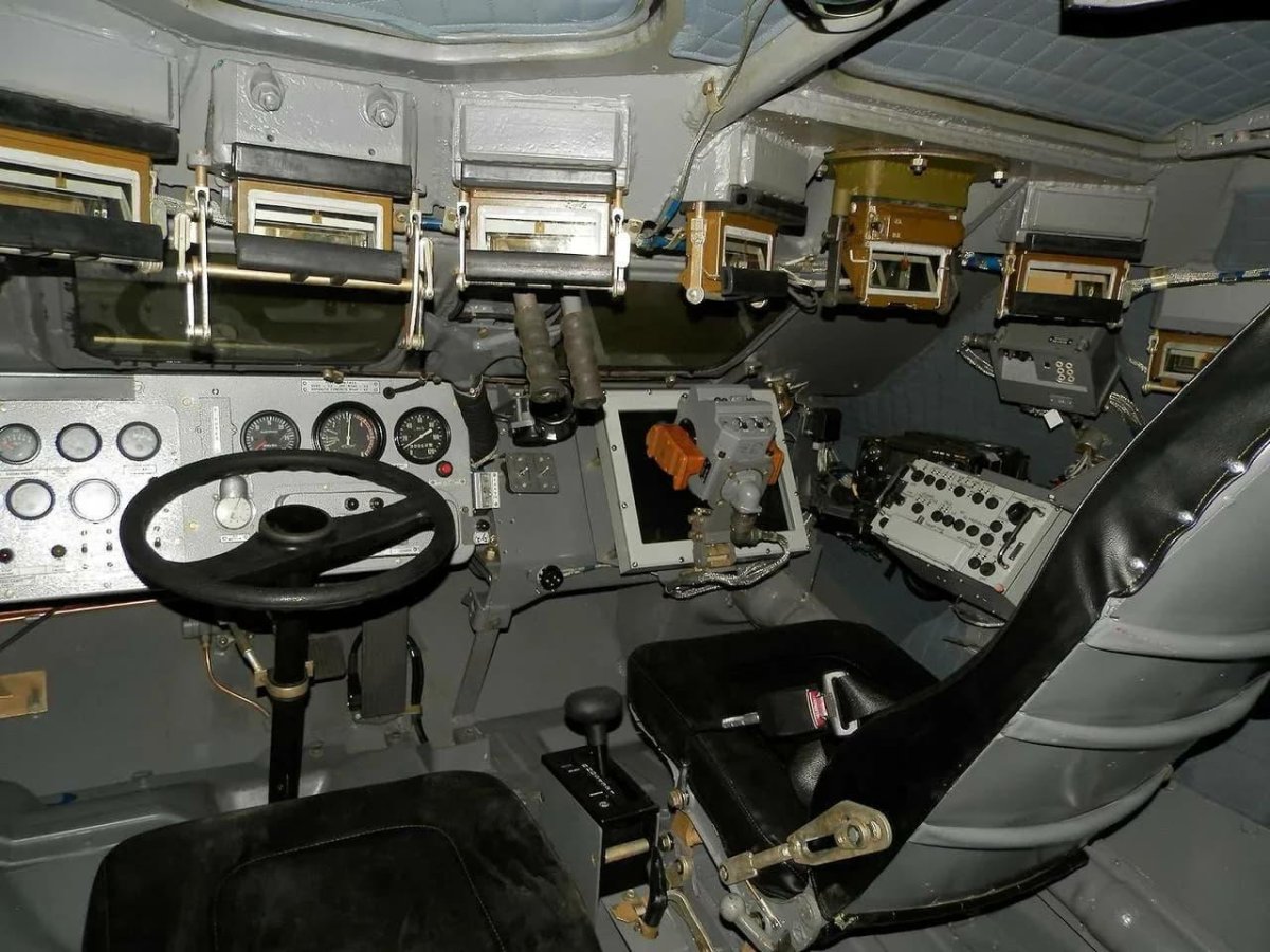 Салон БТР 82а