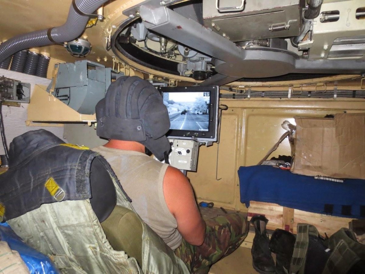 БТР 4 кабина