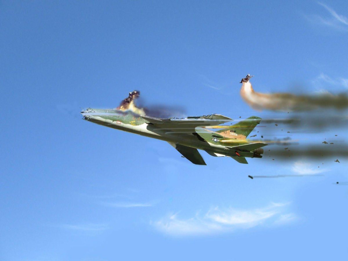 Катапультирование Су 35