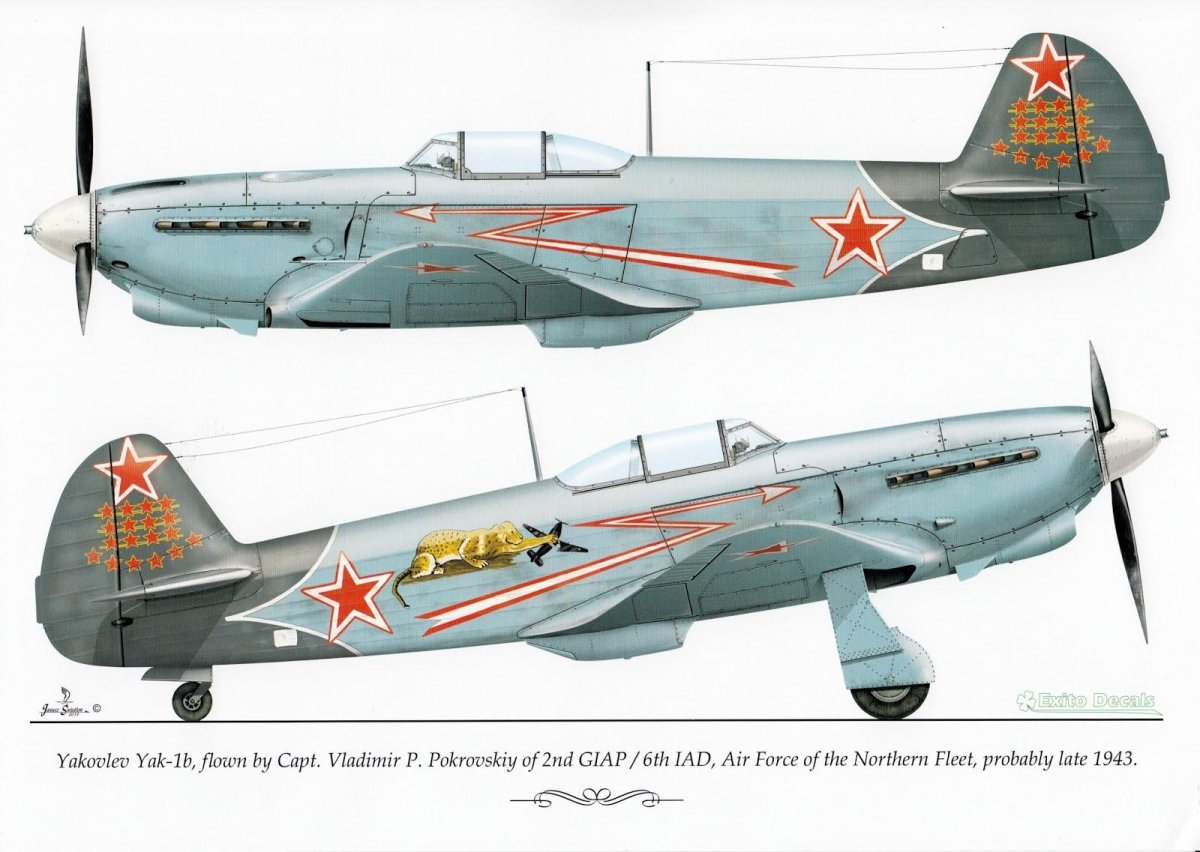 Як 1 б самолет