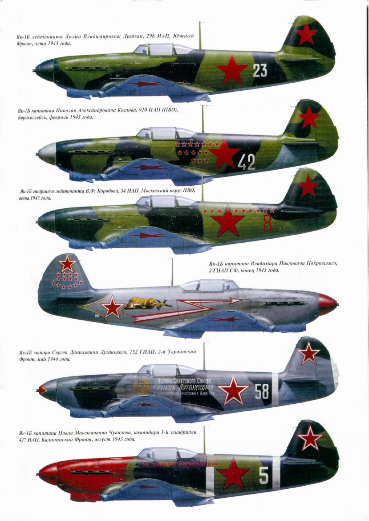 Як-9 схема окраски